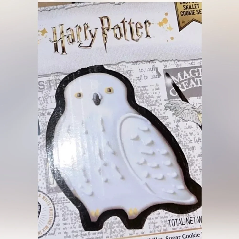 Harry Potter Owl Cast Iron Mini Skillet. 8.5” Penguin | Snowman | Ghost